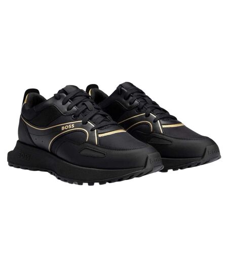 Baskets Jonah Homme Noir Jaune Or Boss