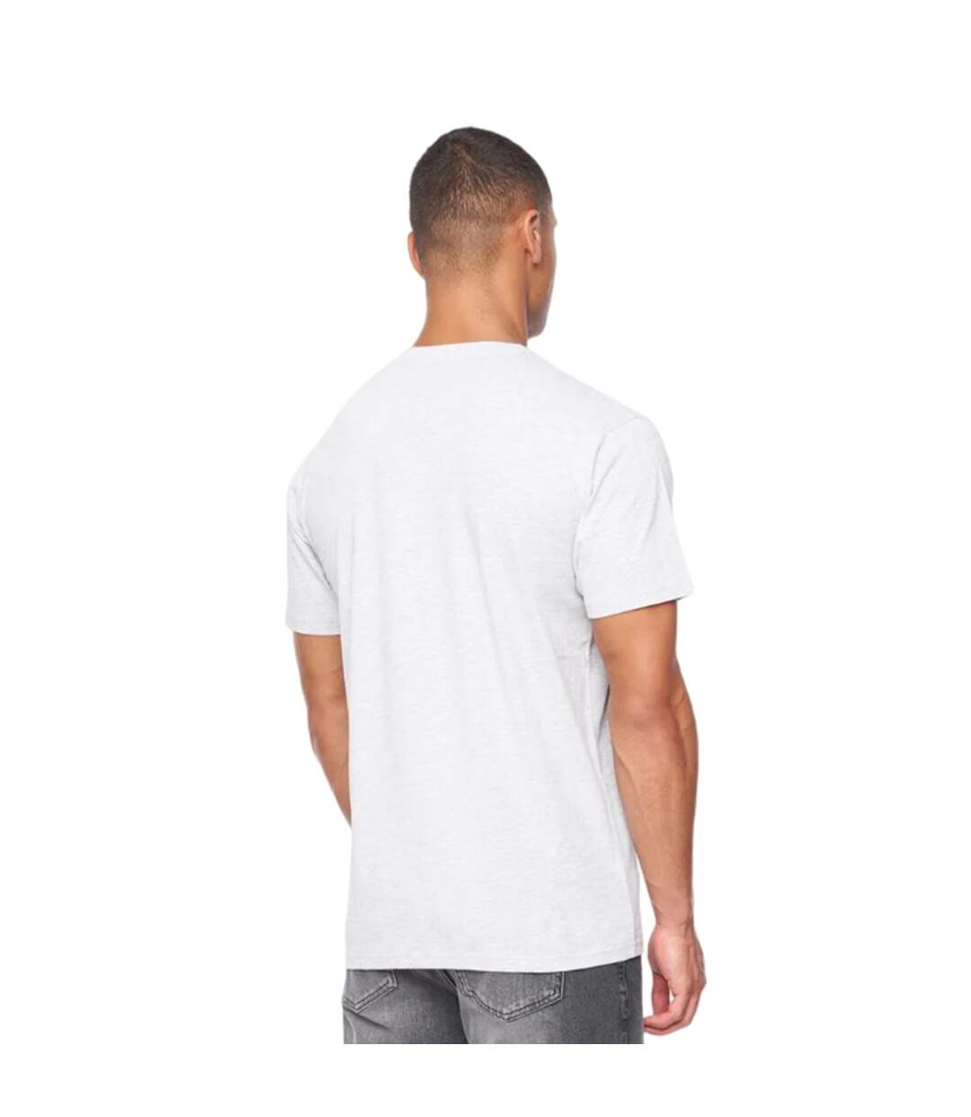 T-shirt jennerkins homme gris chiné Duck and Cover