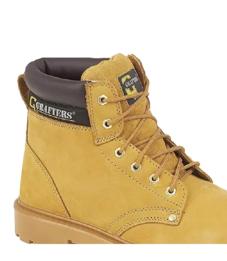 Chaussures Montantes De Sécurité Homme Miel Grafters