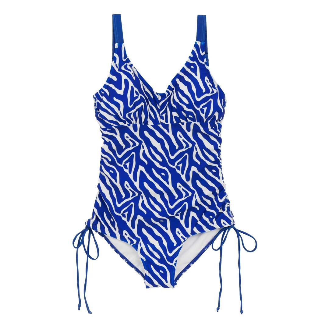 Maillot de bain 1 pièce alinae femme bleu vif Regatta-1