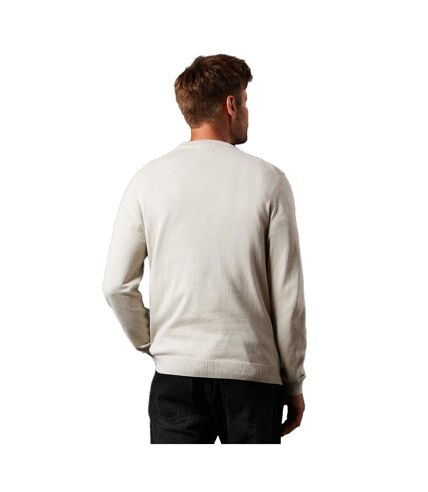 Pull à col ras du cou avec empiècement link pour hommes gris Burton Burton