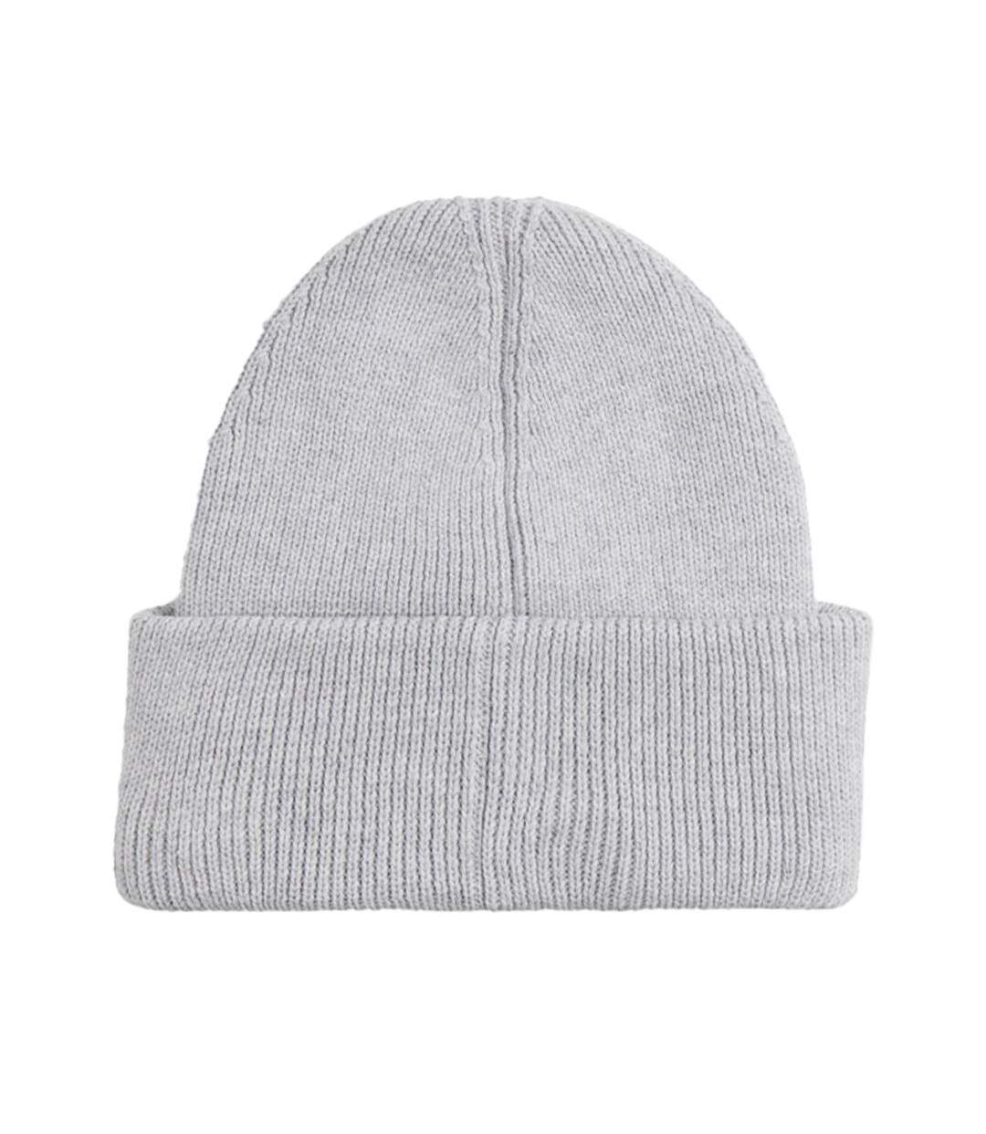 Bonnet gris homme tommy hilfiger linear beanie-2