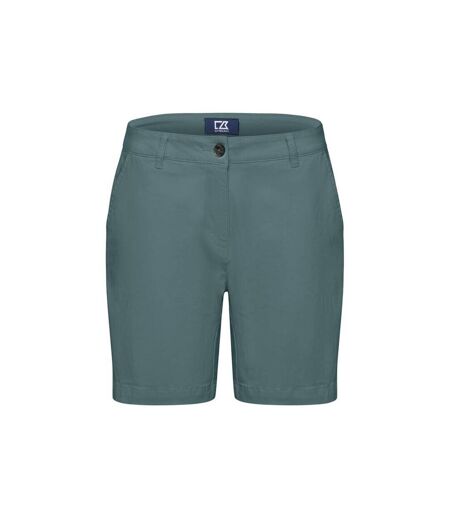 Womens/ladies Edgemont Shorts Pine Green Cutter & Buck