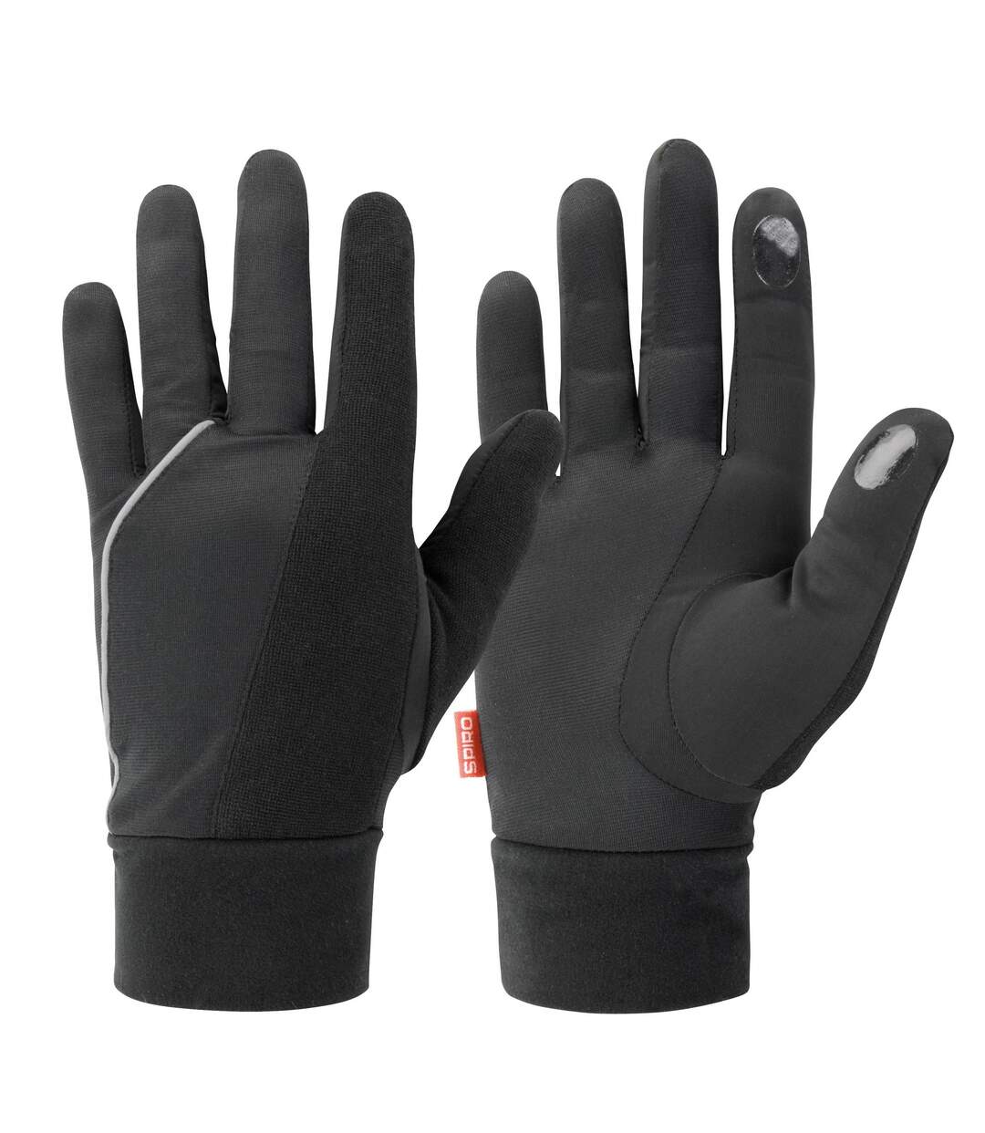 Spiro - Gants de running - Adulte unisexe (Noir) - UTRW4767