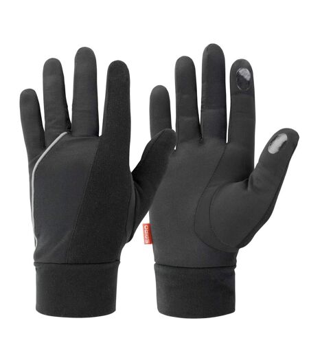 Spiro Adults Unisex Elite Running Gloves (Black) - UTRW4767