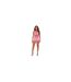 Womens/ladies Ruched Cycling Shorts Pink Missy Empire-1