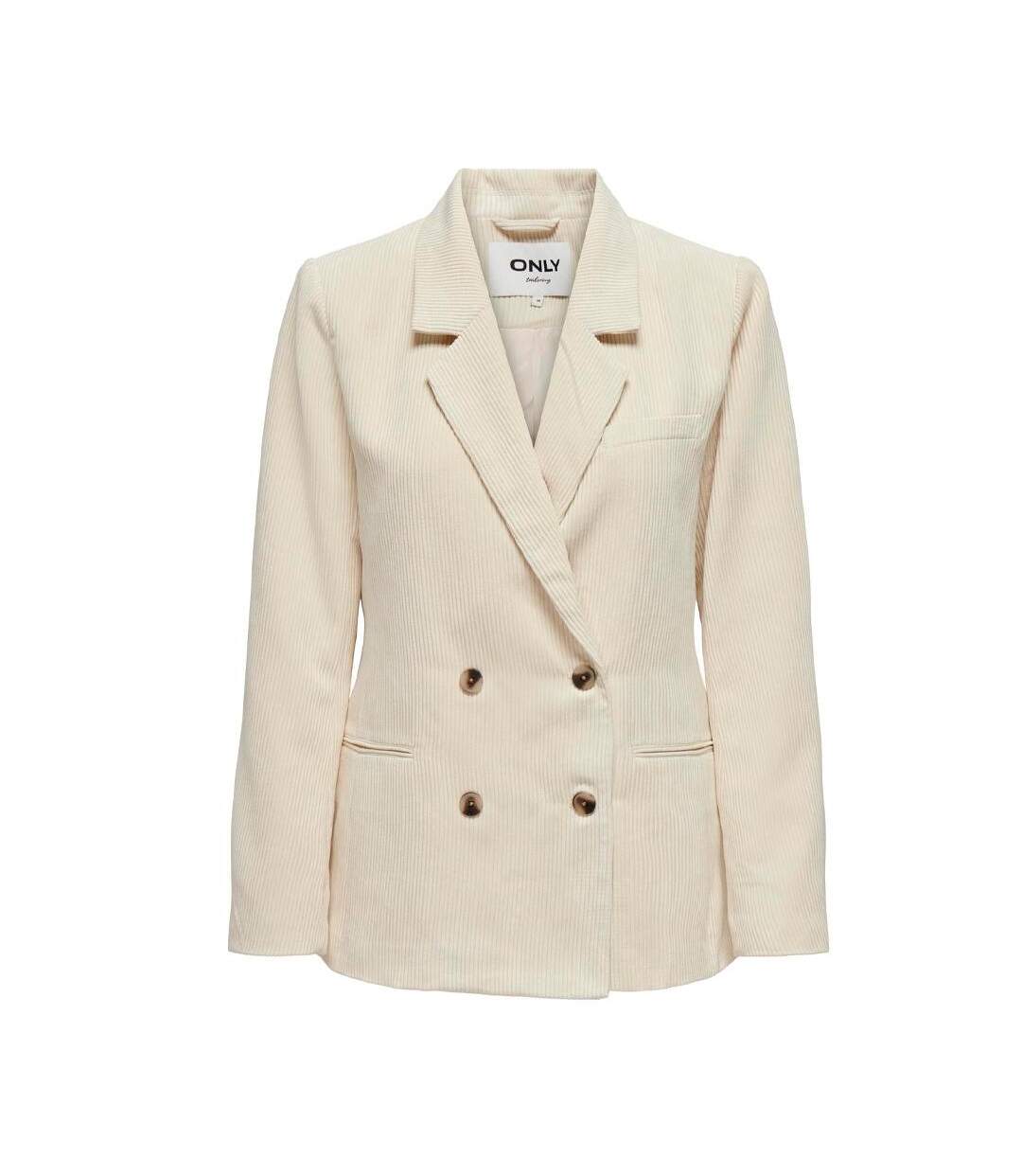 Veste beige femme only tracy-1