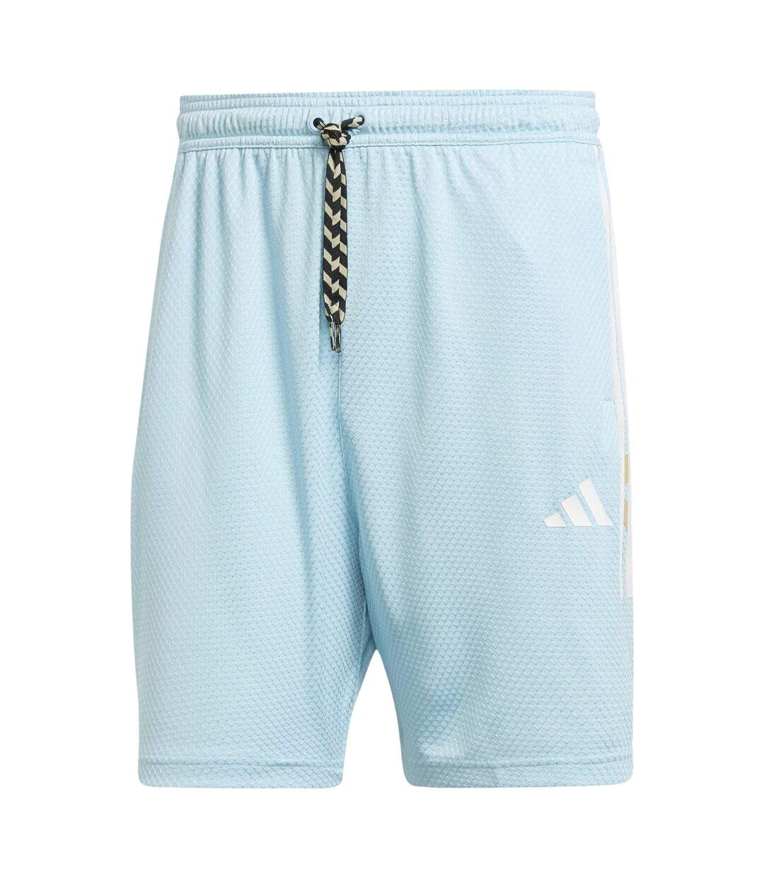 Mens House Of Tiro Nations Training Shorts Light Blue White Adidas-1