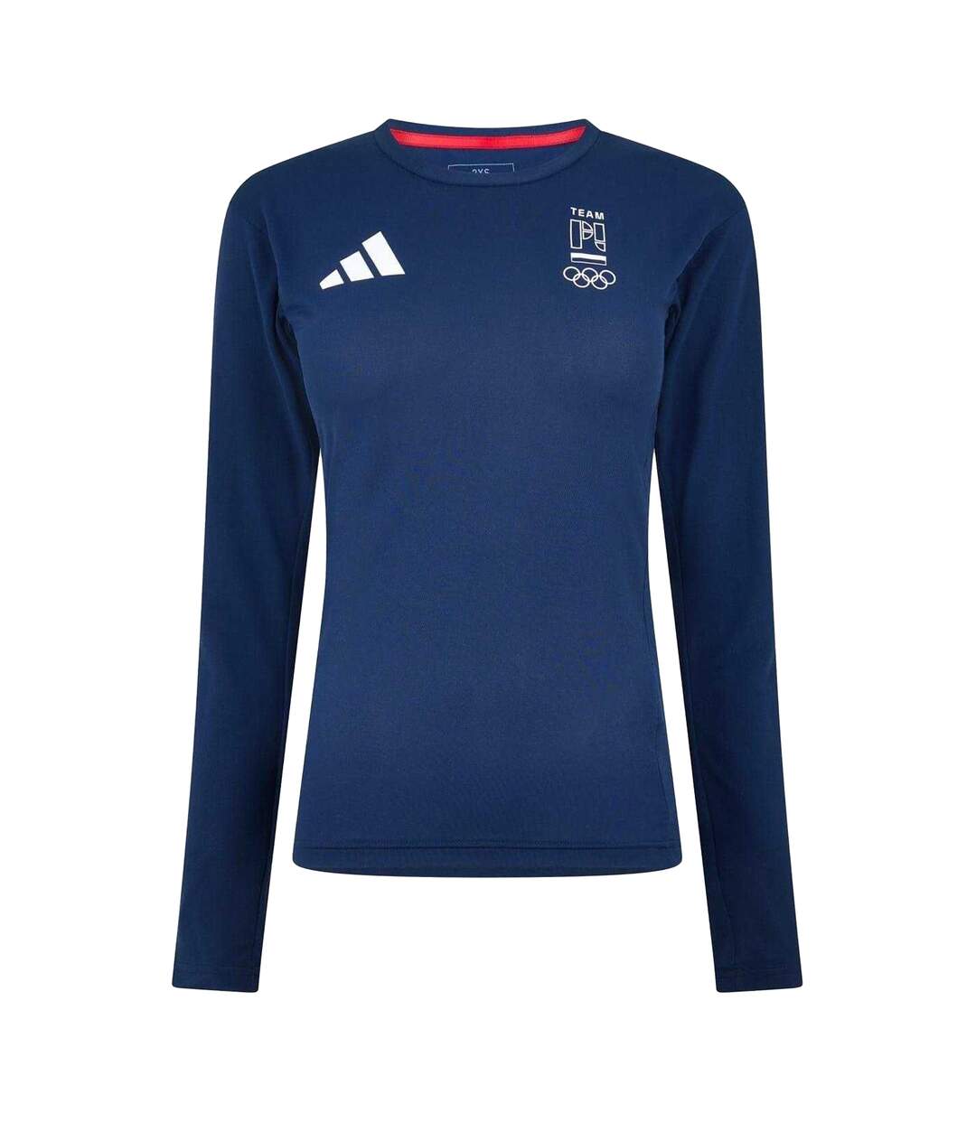 Haut Team Pl Olympic Femme Bleu Marine Adidas-1