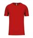 Mens performance short-sleeved t-shirt red Proact