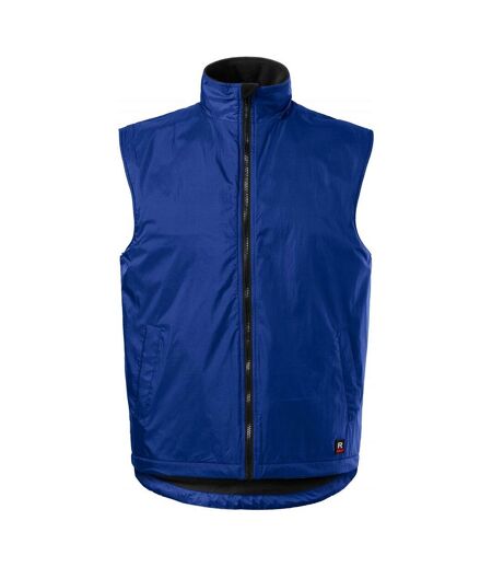 Veste Sans Manches Motif/style Logo Homme Bleu Roi Rimeck