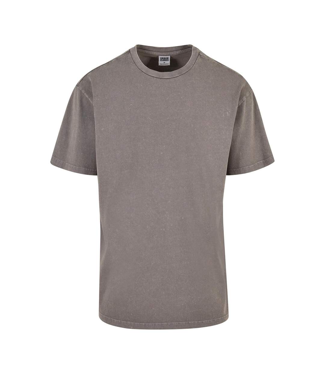 T-shirt Motif/style Délavé À L'acide Homme Anthracite Urban Classics-1