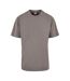 T-shirt Motif/style Délavé À L'acide Homme Anthracite Urban Classics-1
