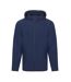 Unisex Adult Technical Full Zip Hoodie Navy Tombo-1