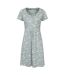 Robe Patineuse Motif/style Floral Essentials Lora Femme Vert Pâle Mountain Warehouse-1