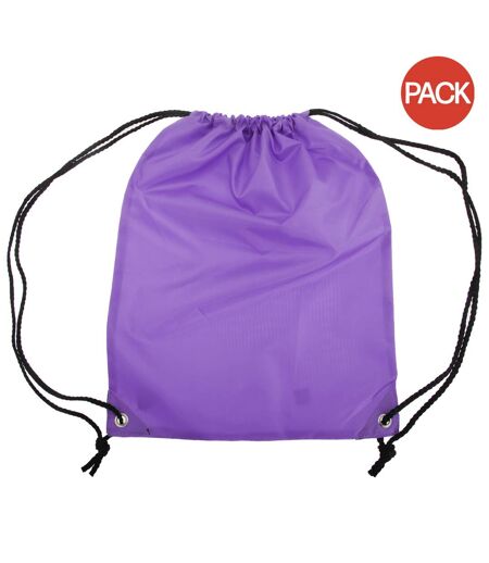 Lot de 2  Stafford sac fourre-tout 13 litres taille unique violet Shugon