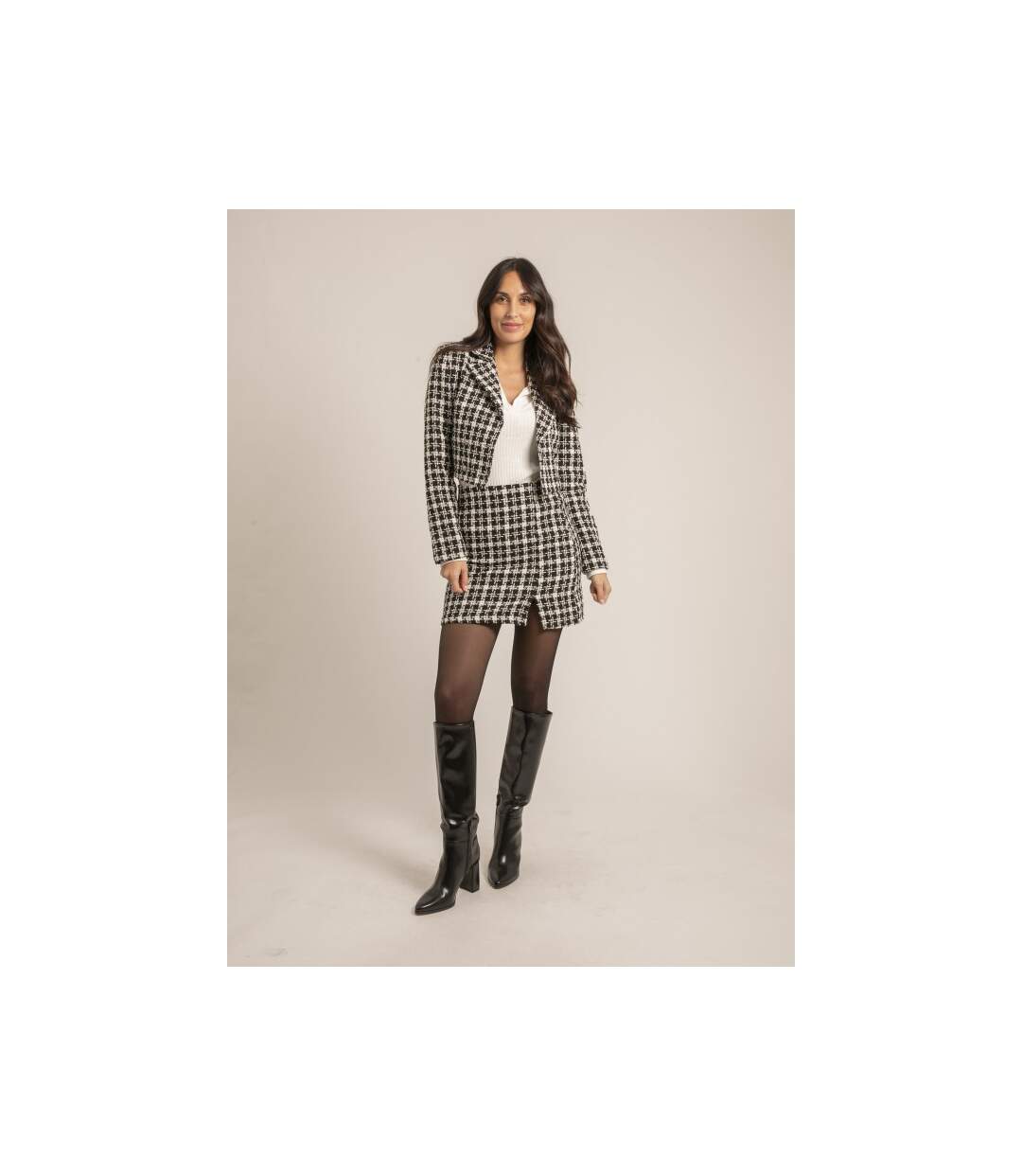 Jupe courte motifs XORINA - Dona X Lisa-4