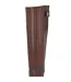 Womens/ladies Georgia Leather Country Boots Brown Woodland-2