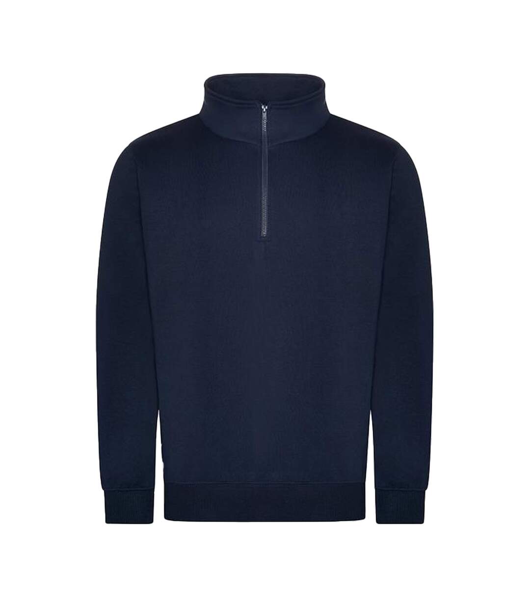 Mens quarter zip sweatshirt navy PRO RTX