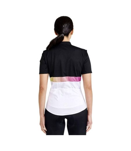 Craft Womens/Ladies Core Endur Jersey (Black/White)