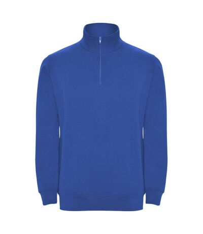 Roly Mens Aneto Quarter Zip Sweatshirt (Royal Blue)