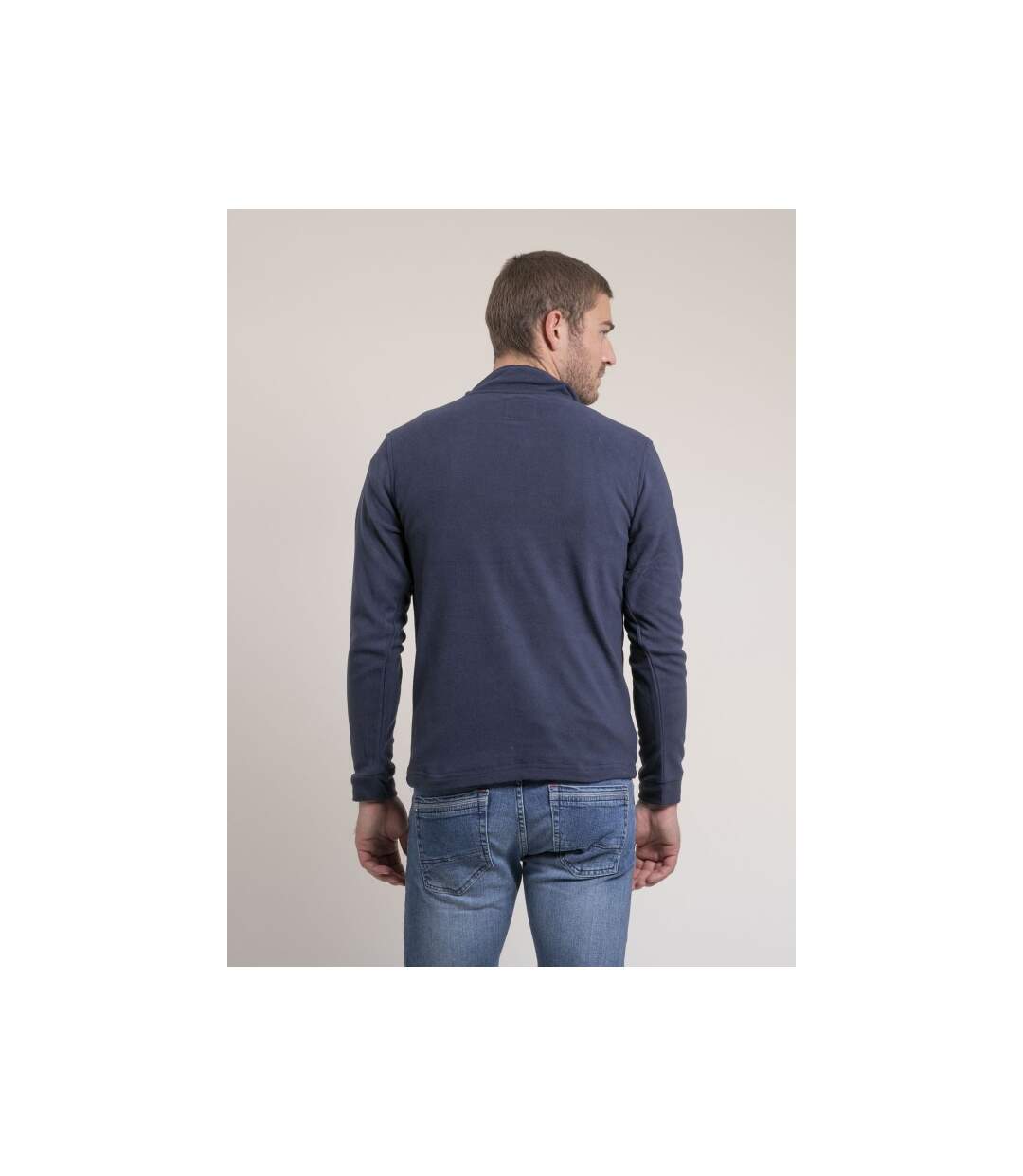 Sweat polaire col camionneur WATOM-2