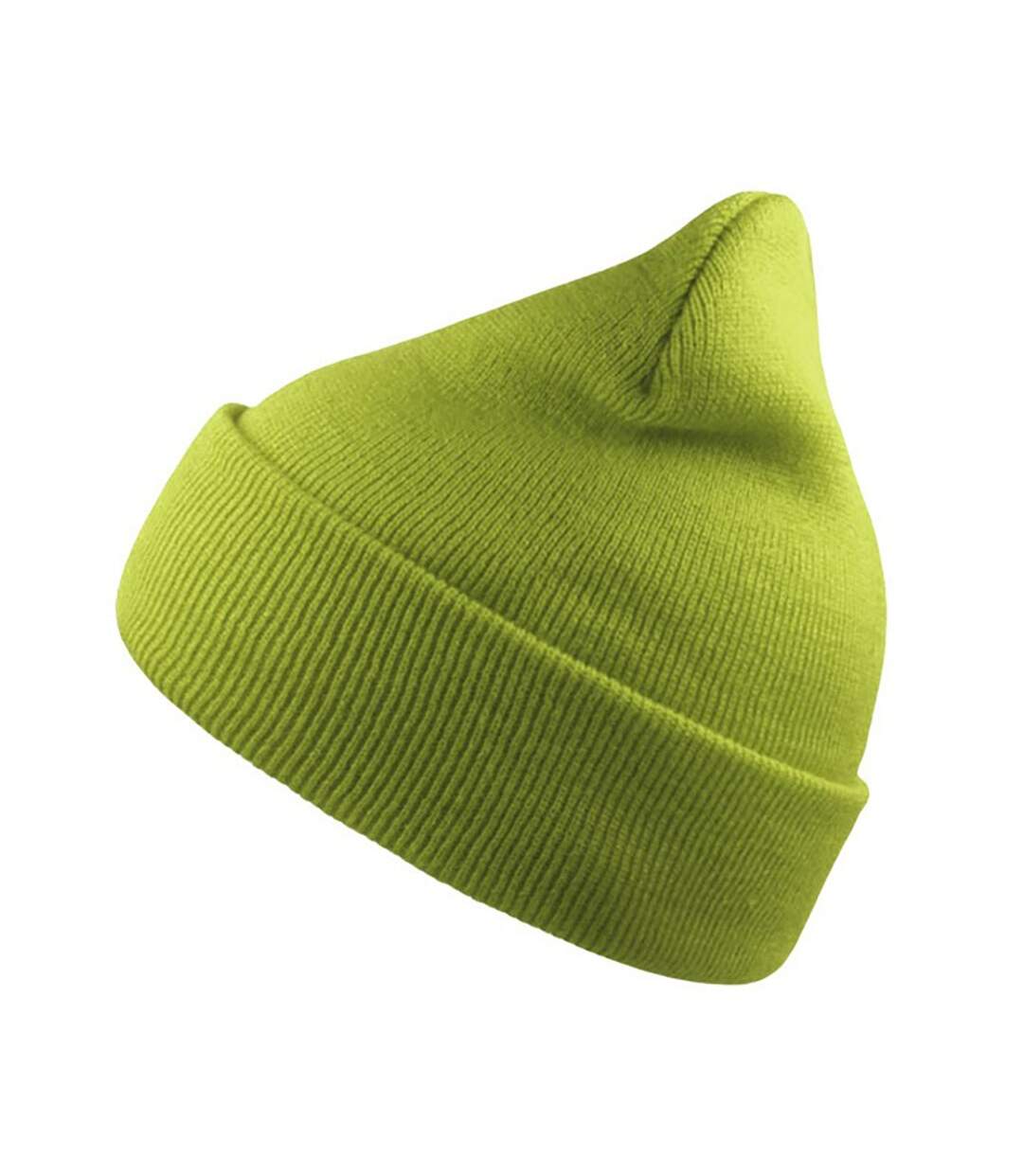 Bonnet avec revers wind mixte vert clair Atlantis