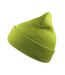 Bonnet avec revers wind mixte vert clair Atlantis