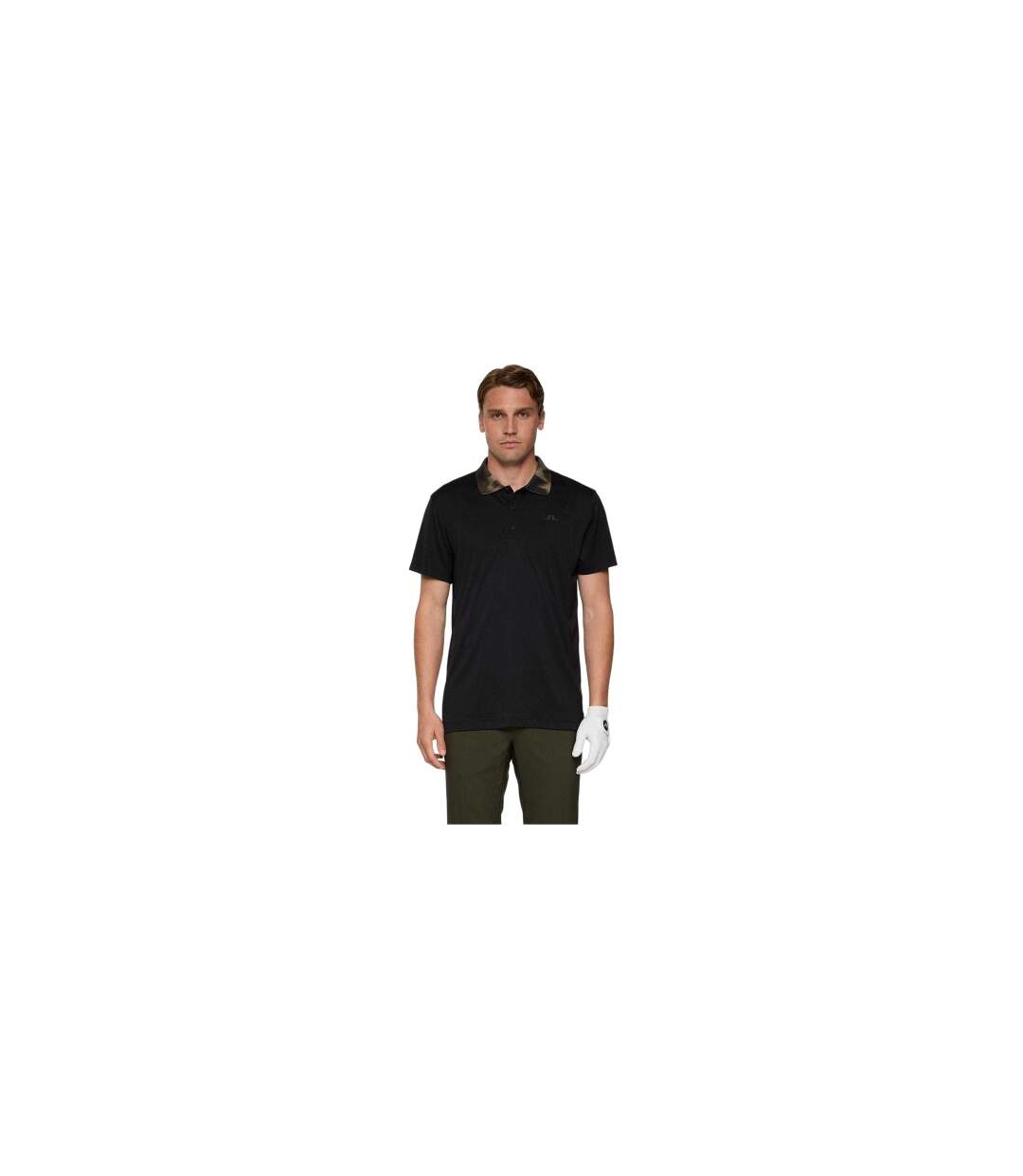 Mens Polo Shirt Black J.Lindeberg-1