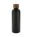 Recycled stainless steel 500ml bottle one size black XD Collection-1