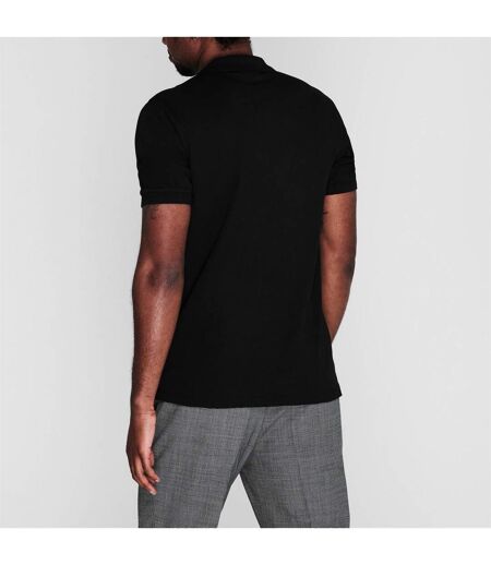 Polo Deruso Homme Noir Hugo
