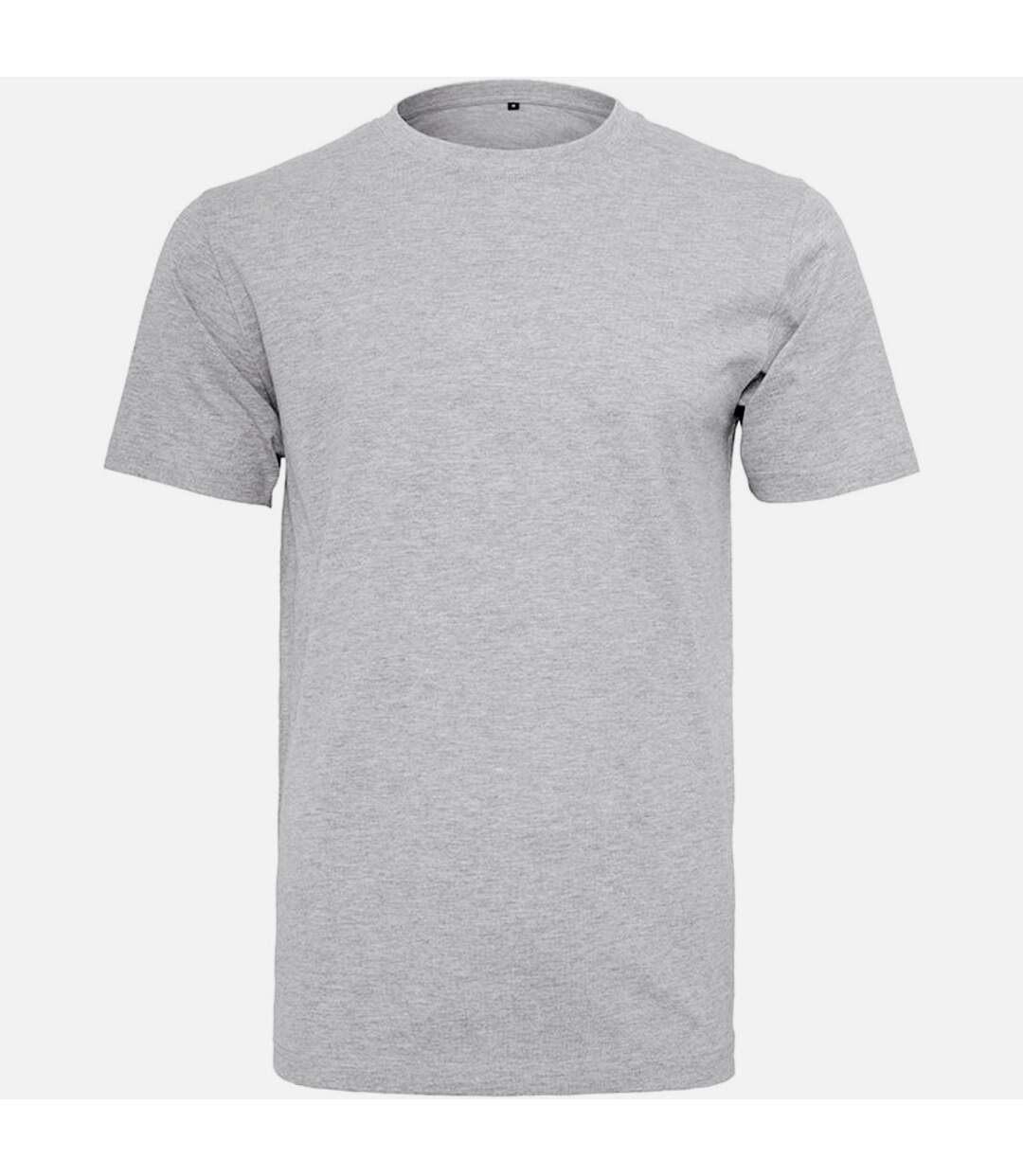 T-shirt col rond manches courtes homme blanc Build Your Brand