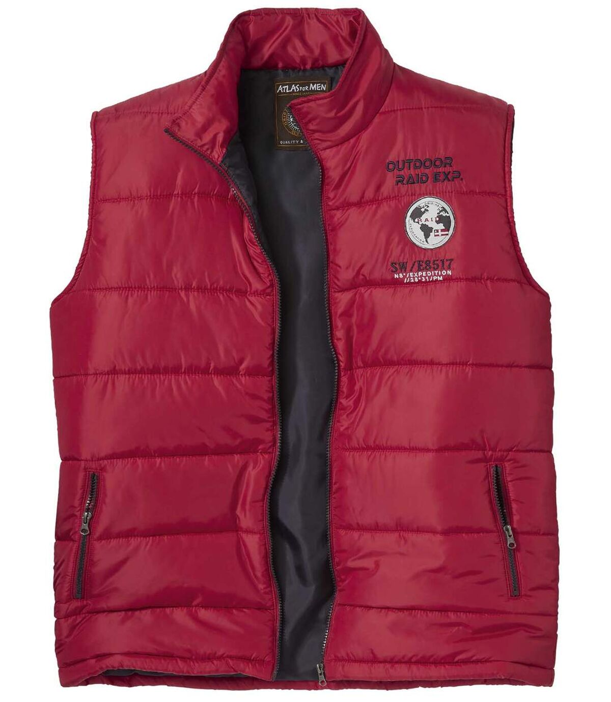 Men's Red Puffer Vest Atlas For Men