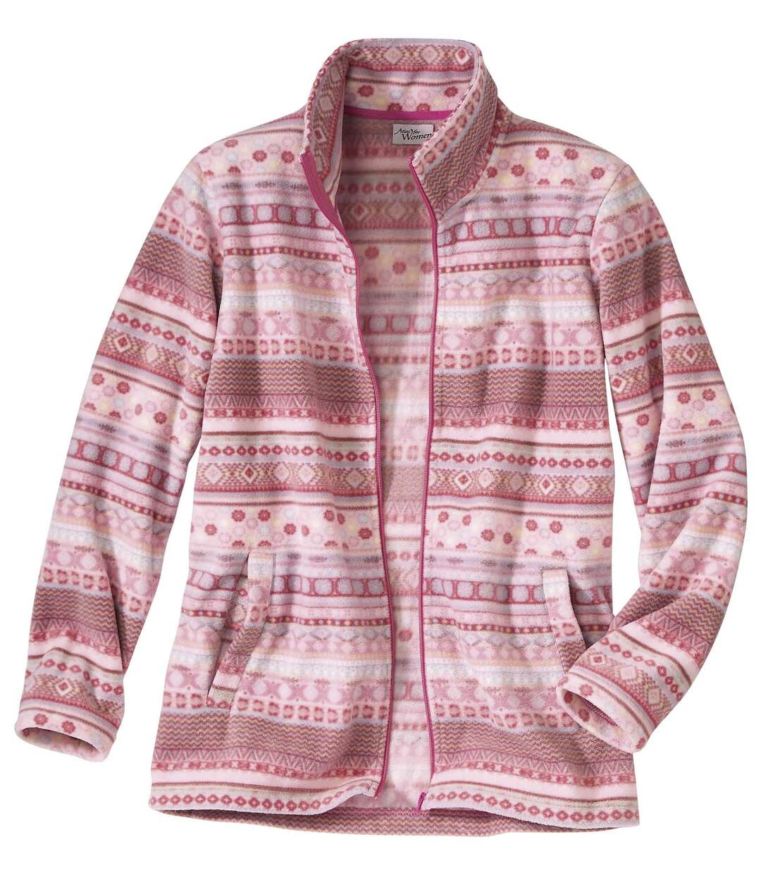Women's Pink Fleece Jacket Atlas For Men