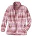 Women's Pink Fleece Jacket