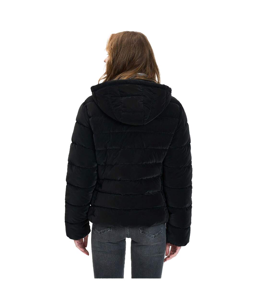Doudoune Matelassée Femme Noir Minoti-3