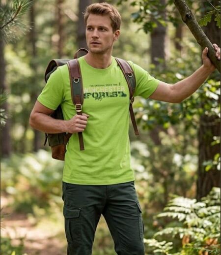 Tee-shirt SMOCKY2 Winchester – Le haut à manches courtes imprimé pour un confort naturel quotidien