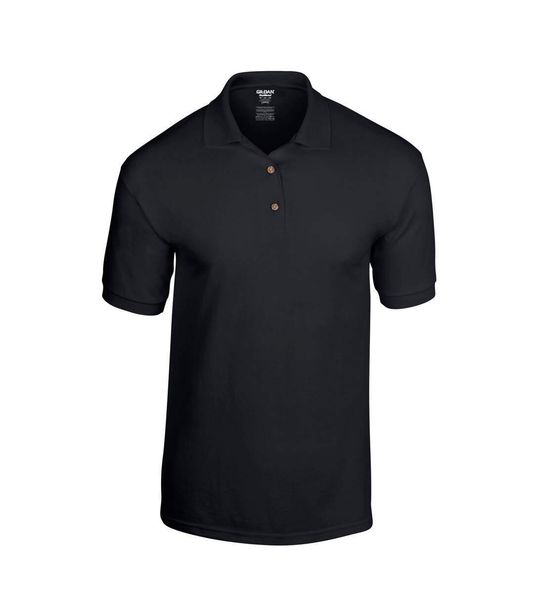 Polo Adulte Noir Gildan-1
