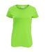 Fruit Of The Loom - T-shirt à manches courtes - Femme (Vert citron) - UTRW4724