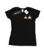 Disney - T-shirt CHIP N DALE BACKSIDE BREAST PRINT - Femme (Noir) - UTBI15541-1