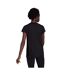 T-shirt designed to move colourblock femme noir / blanc Adidas-2