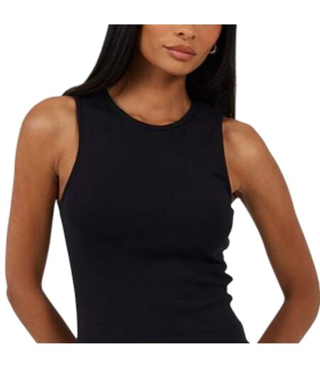 Robe Courte Sans Manches Femme Noir Brave Soul