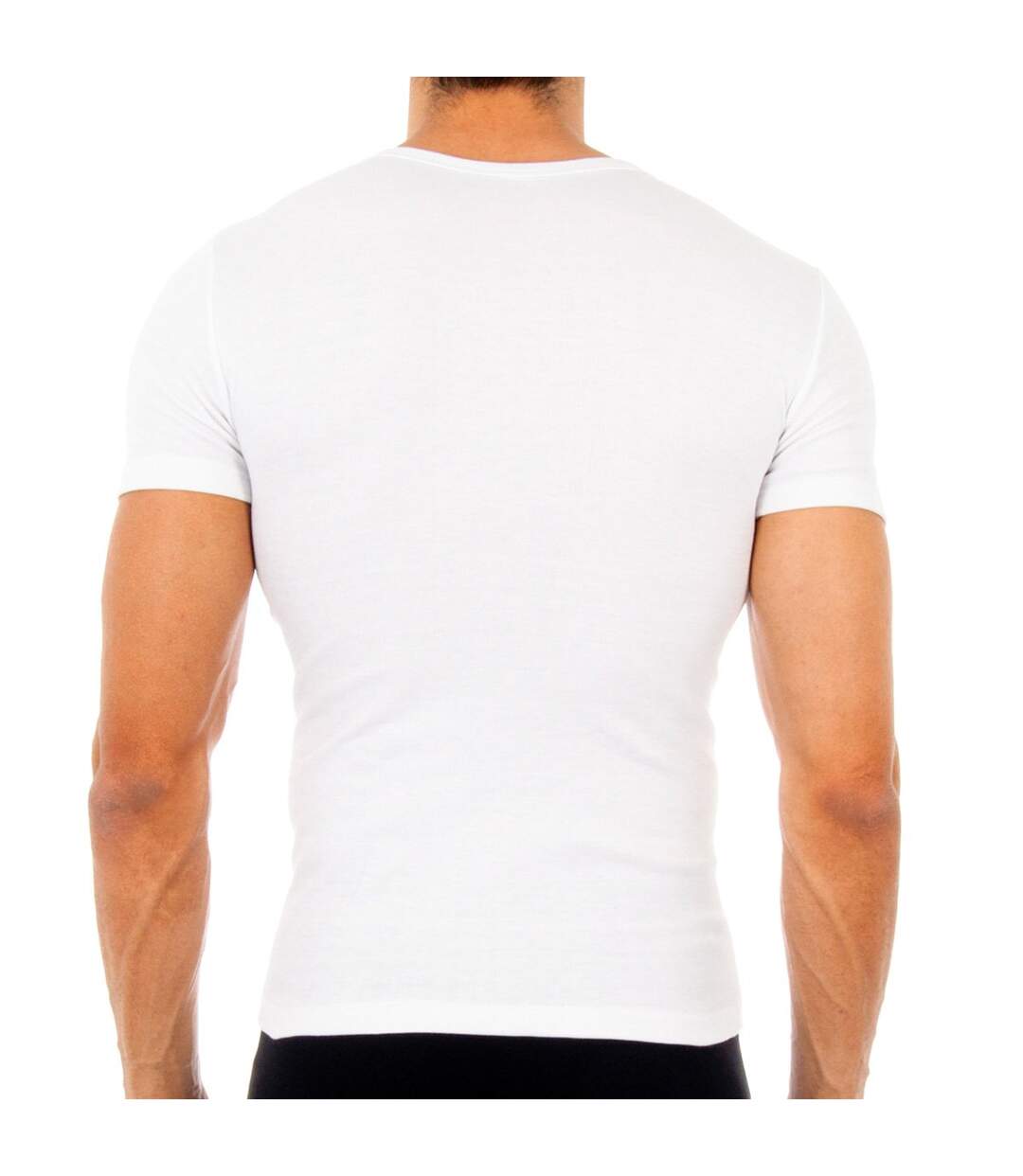 Men's short-sleeved fiber T-shirt 0806