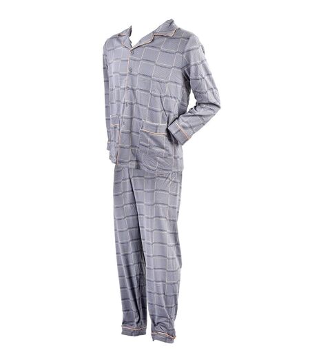 Pyjama OUVERT BOUTONNE ECO 2842 GRIS