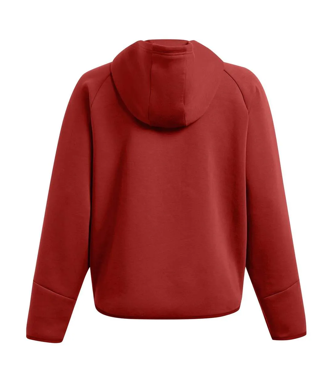 Womens/ladies Unstoppable Two Tone Sweat Jacket Orange Under Armour-3