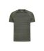 T-shirt Motif/style À Rayures Adulte Vert Mountain Warehouse-1