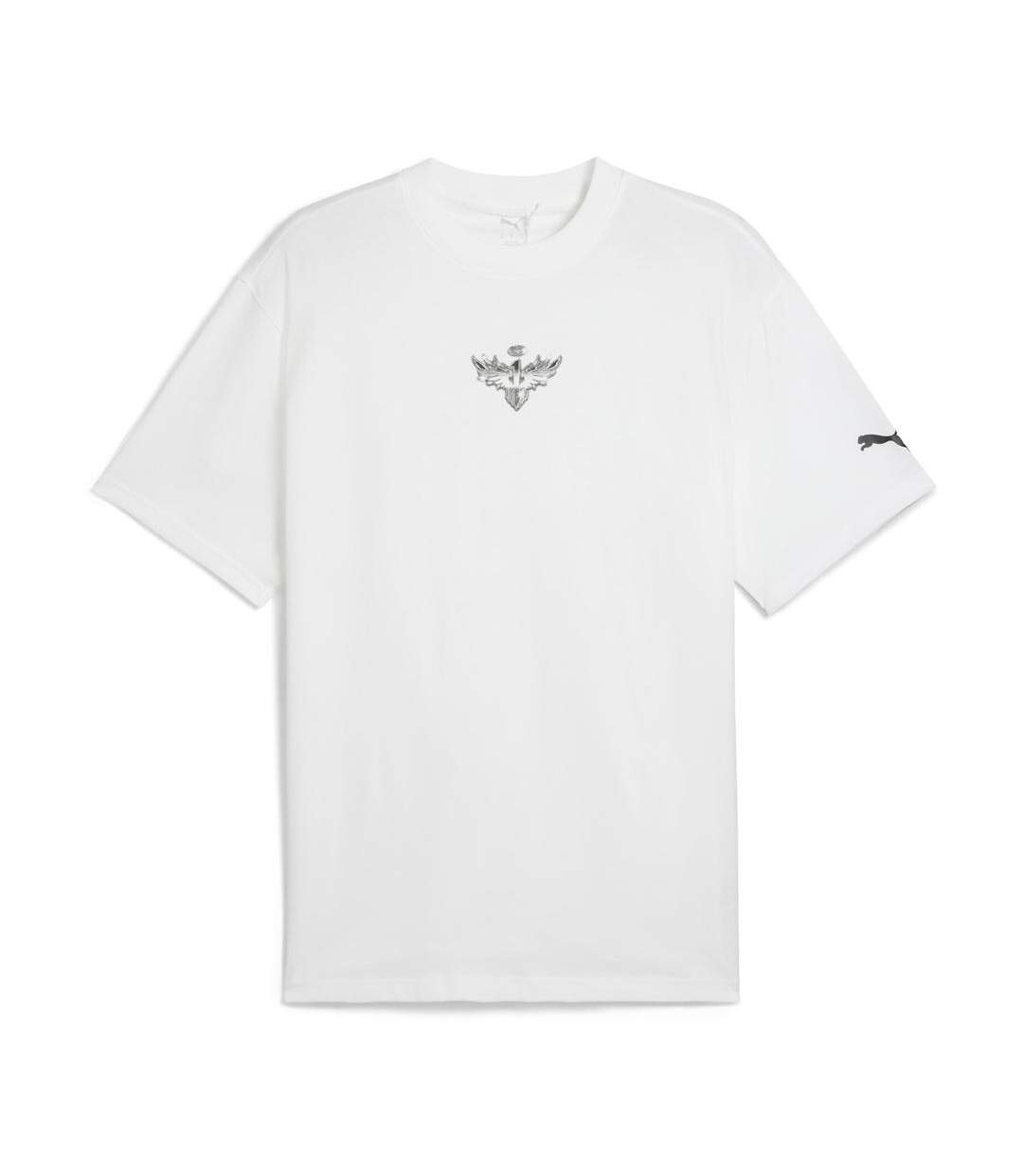 T-Shirt blanc homme puma melo-1