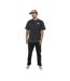 T-shirt homme comfort fit en jersey acid wash print devant&dos Reaper Vondutch-5