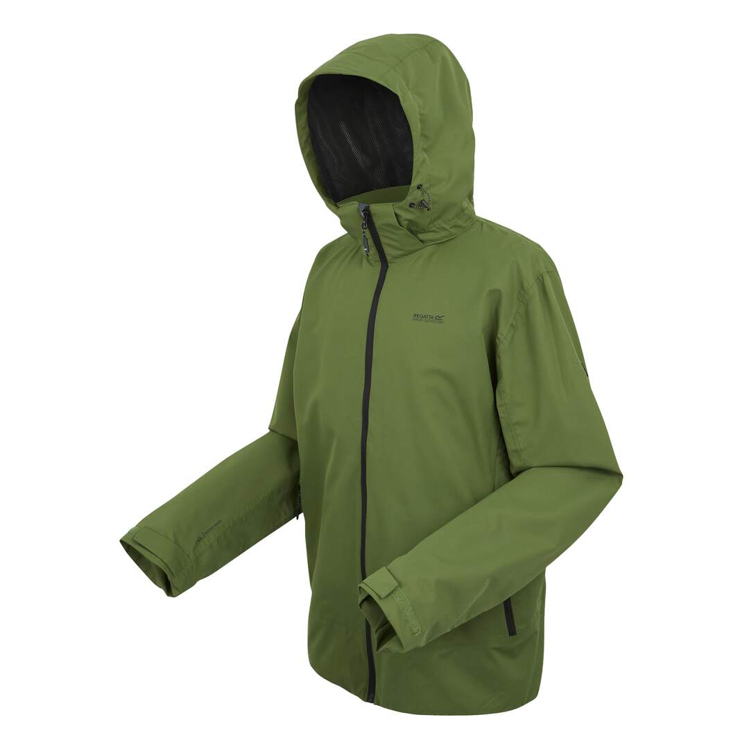 Veste imperméable oakhowe homme vert néphrite Regatta-3