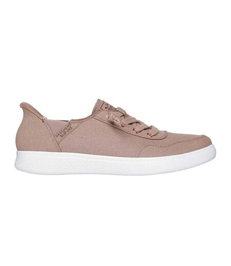 Baskets Bobs Femme Marron Clair Skechers
